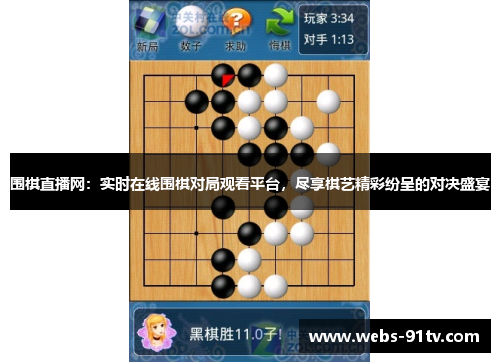 围棋直播网：实时在线围棋对局观看平台，尽享棋艺精彩纷呈的对决盛宴