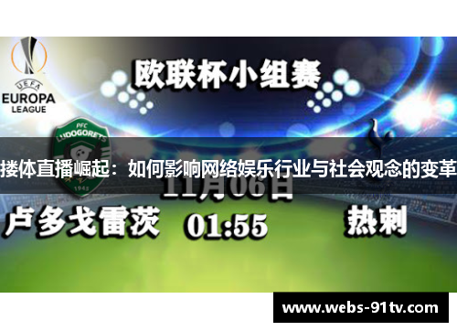 搂体直播崛起：如何影响网络娱乐行业与社会观念的变革